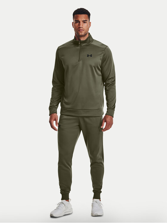 Under Armour Felpa Armor Fleece 1373358 Verde Regular Fit Modivo