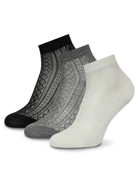 Nine West Nine West Șosete lungi KR_NW_SHINY_Z_SS25 (3 PACK) Colorat