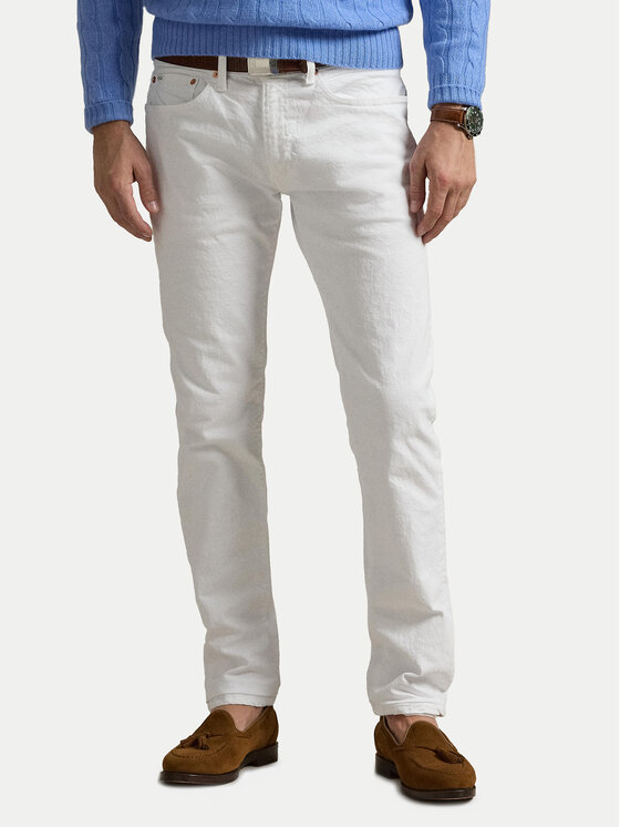 Polo Ralph Lauren Polo Ralph Lauren Traperice 710956083002 Bijela Slim Fit