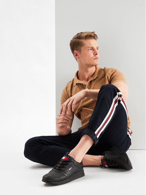 Tommy Jeans Tommy Jeans Αθλητικά Flexi Runner Ess EM0EM01080 Μαύρο