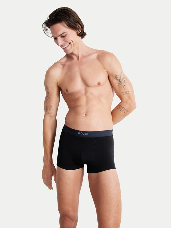 Sloggi Sloggi 2er-Set Boxershorts 10222379 Schwarz