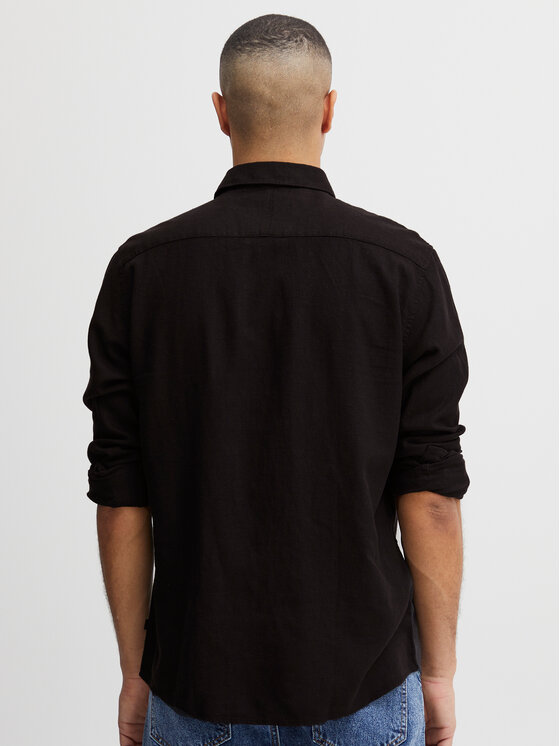 Solid Solid Camicia 21107646 Nero Regular Fit