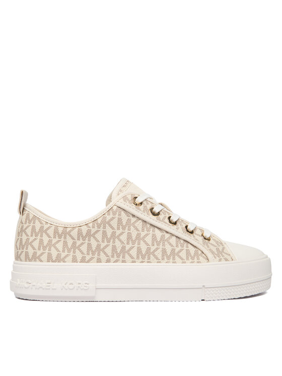 MICHAEL Michael Kors MICHAEL Michael Kors Sneakers aus Stoff Evy 43F5EYFS1B Écru
