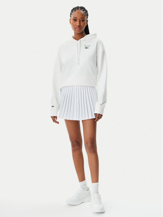 Lacoste Lacoste Світшот SF2649 Білий Relaxed Fit