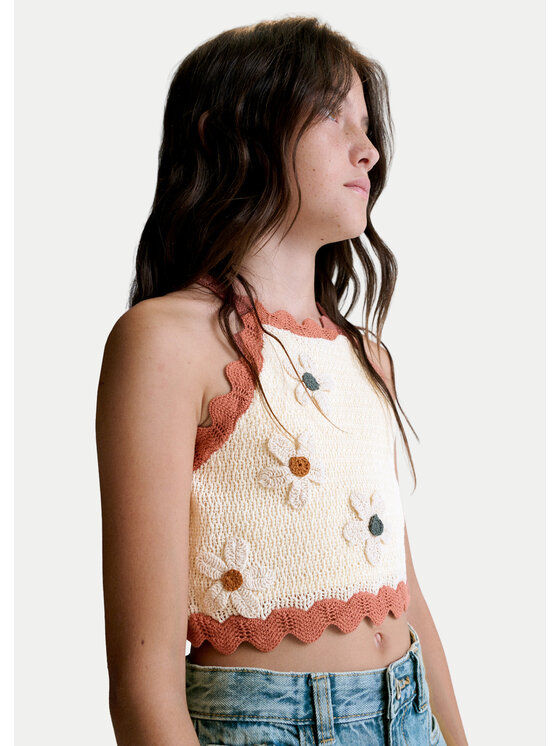 Mayoral Mayoral Top 6021 Bej Regular Fit