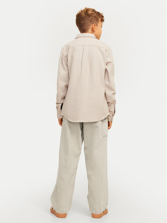 Jack&Jones Junior Jack&Jones Junior Jeans hlače Alex 12262221 Bež Baggy Fit