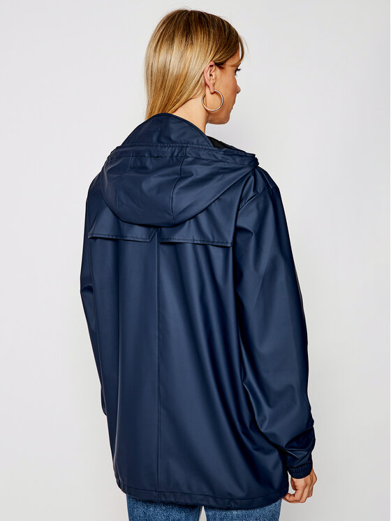 Rains Rains Regenjacke Unisex 1837 Dunkelblau Relaxed Fit