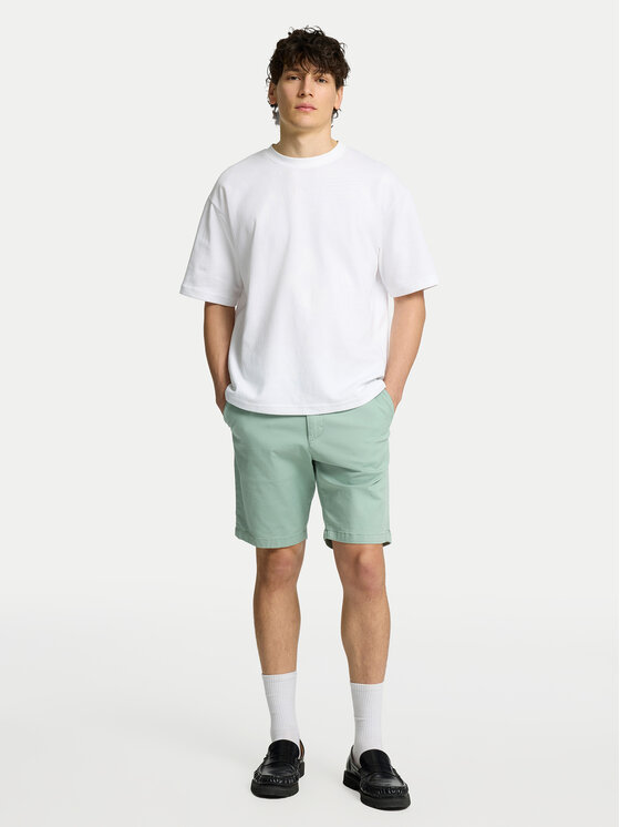 Selected Homme Selected Homme Pantaloncini di tessuto Miles 16092329 Verde Slim Fit