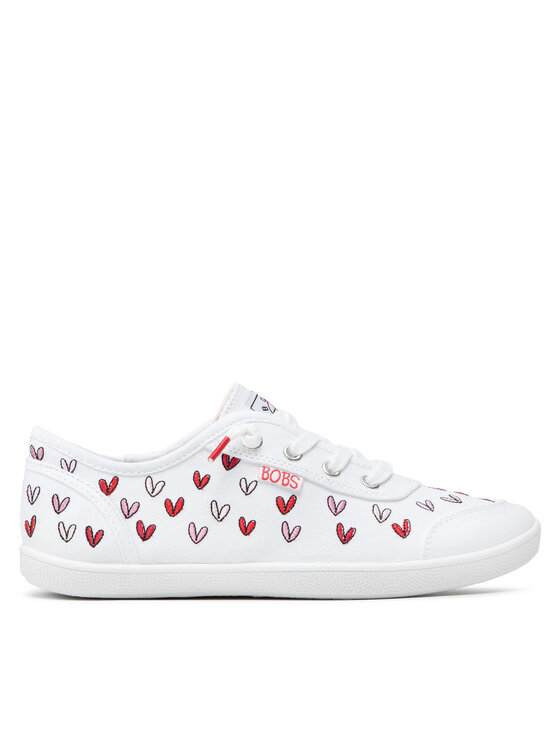 Skechers Snīkeri Love Brigade 113951/WRPK Balts