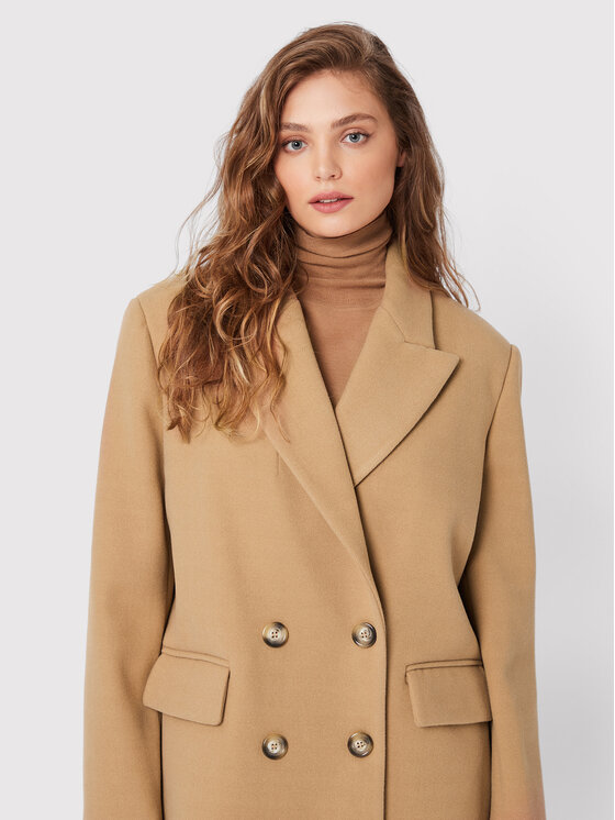 Kontatto Kontatto Cappotto di transizione CO8005 Beige Regular Fit