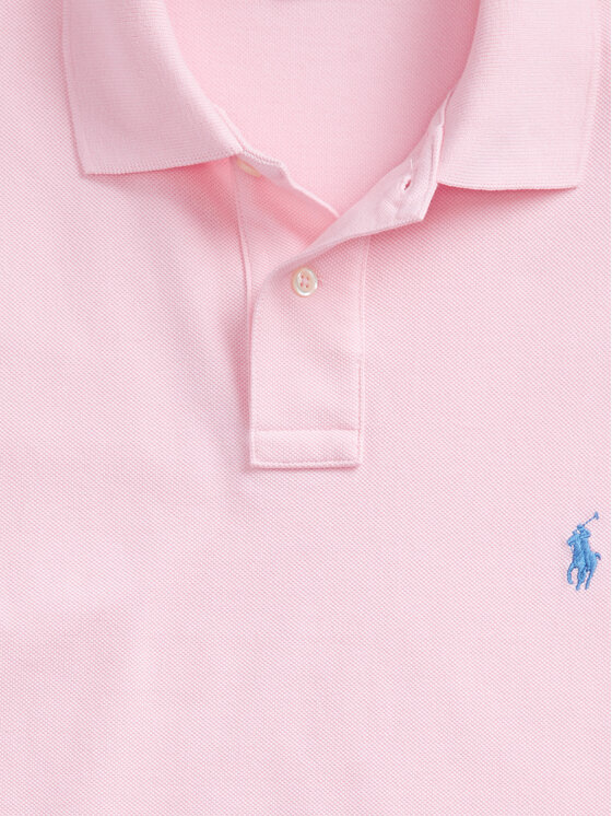 Polo Ralph Lauren Polo Ralph Lauren Polo marškinėliai Core Replen 710782592 Rožinė Custom Slim Fit