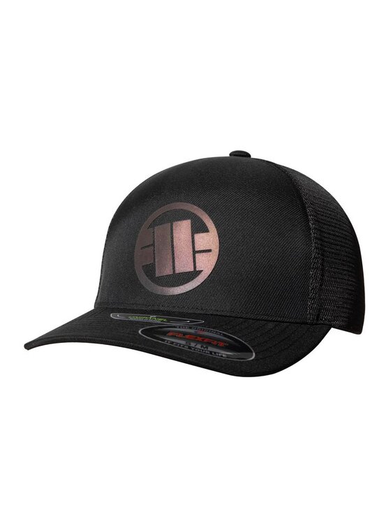 PITBULL PITBULL Czapka z daszkiem Czapka Full Cap Mesh IRIDESCENT S/M Czarny