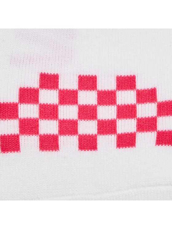 Vans Vans Set de 3 perechi de șosete scurte de damă Wm Classic Canoodle 6.5-10 3Pk VN0A48HDJU41 Alb