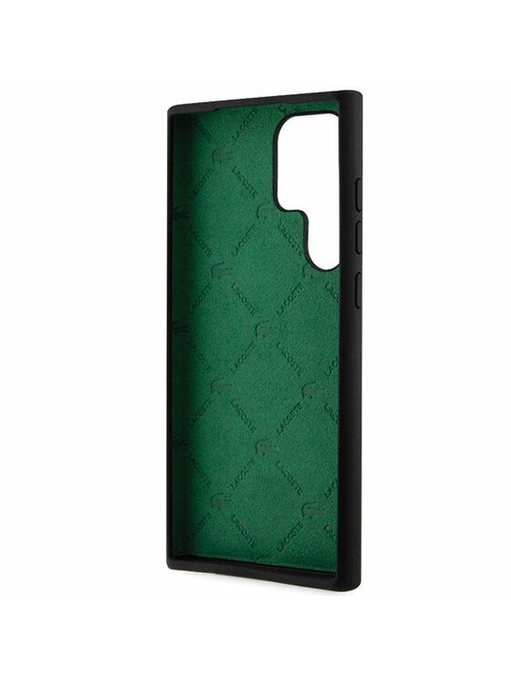 Lacoste Lacoste Etui na telefon S23 Ultra Czarny