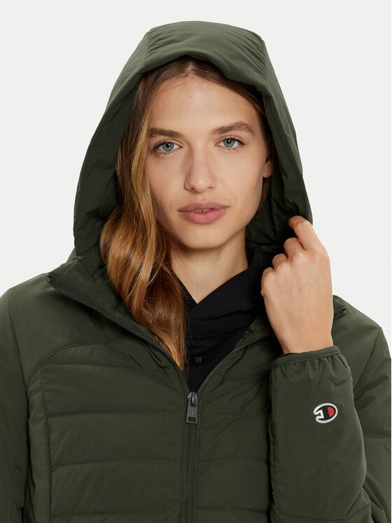 Champion Champion Giubbotto piumino 117571 Verde Custom Fit