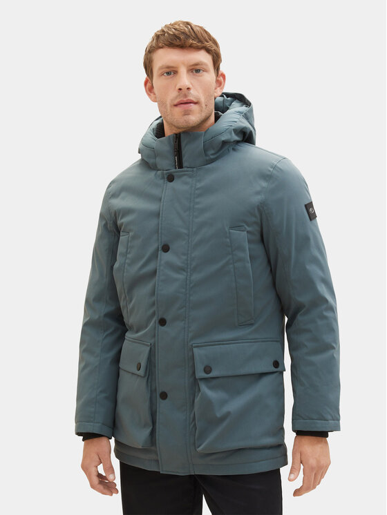Tom Tailor Tom Tailor Μπουφάν μεταβατικό 1037347 Μπλε Regular Fit