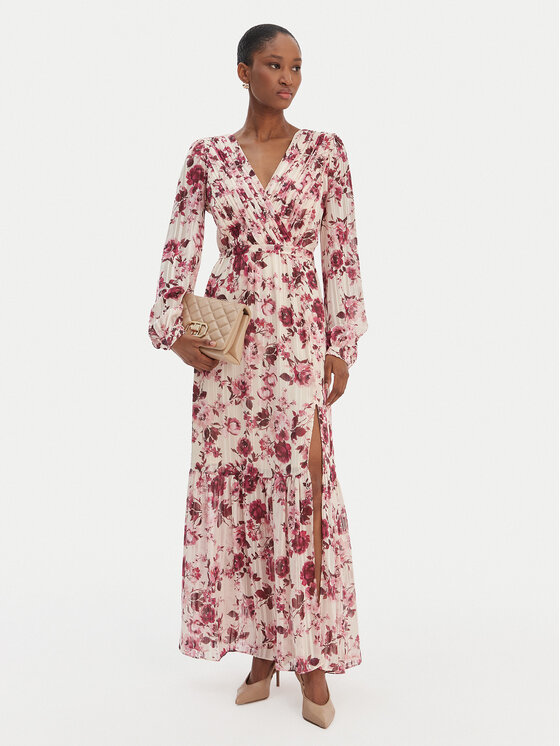 Guess Guess Abendkleid W6RK39 WJ712 Écru Regular Fit