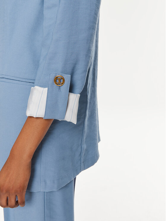 TWINSET TWINSET Sako 241TF2040 Modrá Regular Fit