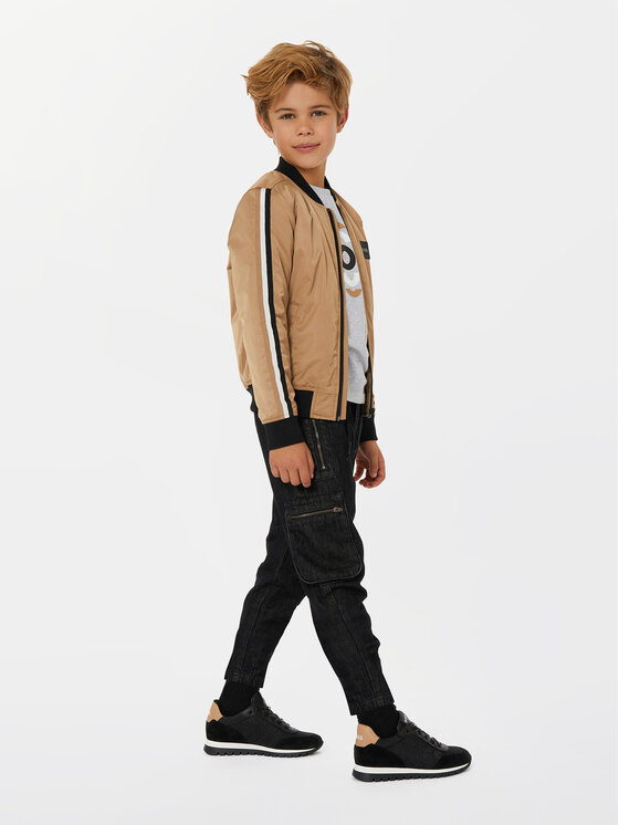 BOSS Boss T-krekls J25O72 S Pelēks Regular Fit
