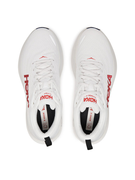 Hoka Hoka Pantofi pentru alergare Bondi 8 1123202 Alb