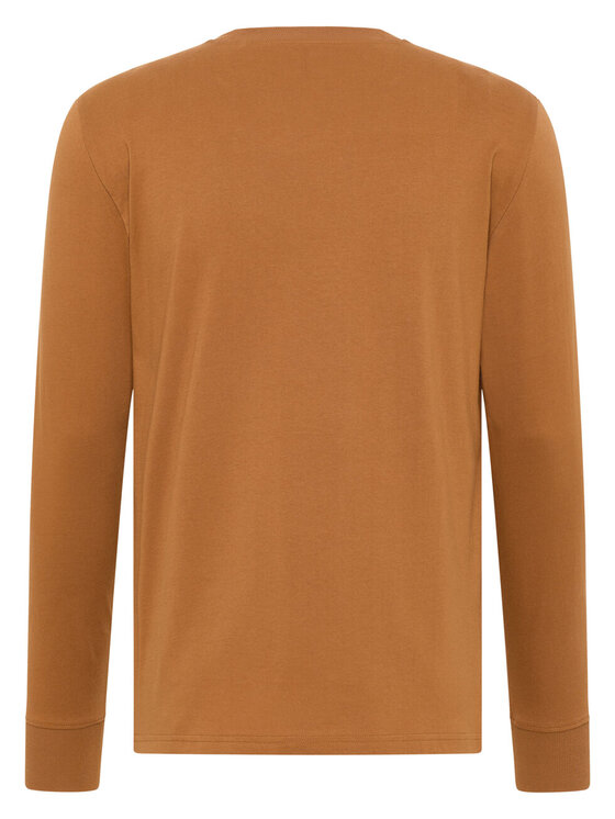 Mustang Mustang T-shirt ADRIAN C PRINT Marrone Regular Fit