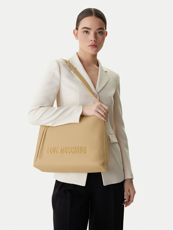 LOVE MOSCHINO LOVE MOSCHINO Дамска чанта JC4108PP1OKD0129 Бежов