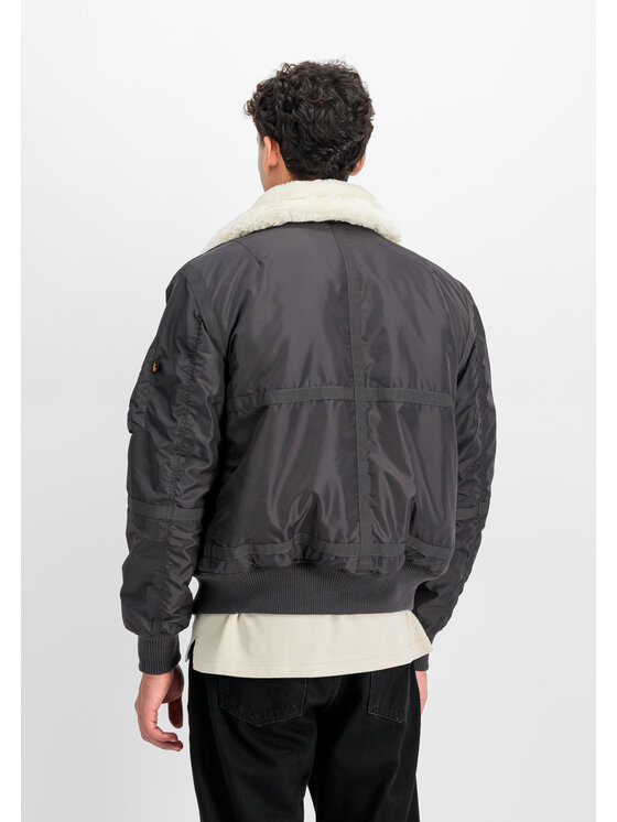 Alpha Industries Alpha Industries Kurtka bomber AI.198122-684-XXL Szary Vintage Fit