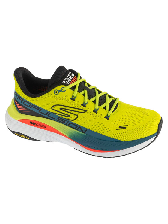 Skechers Skechers Buty do biegania Max Cushioning Propulsion Żółty