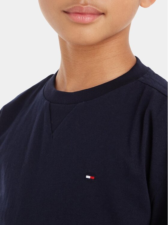 Tommy Hilfiger Tommy Hilfiger Tricou KB0KB08575 S Bleumarin Regular Fit