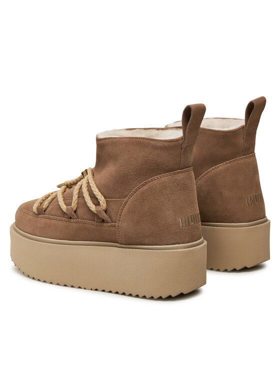 Inuikii Inuikii Čizme za snijeg Classic Low Platform 75204-004 Bež