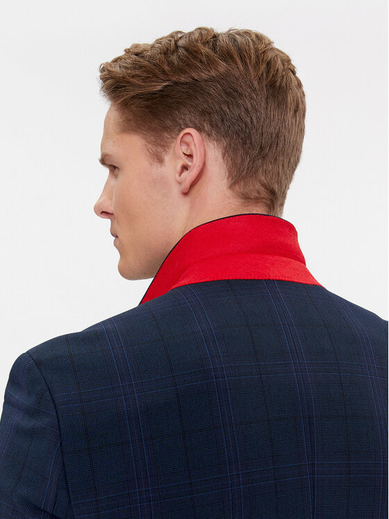 HUGO HUGO Ülikond Arti/Hesten241V1X 50509450 Tumesinine Extra Slim Fit