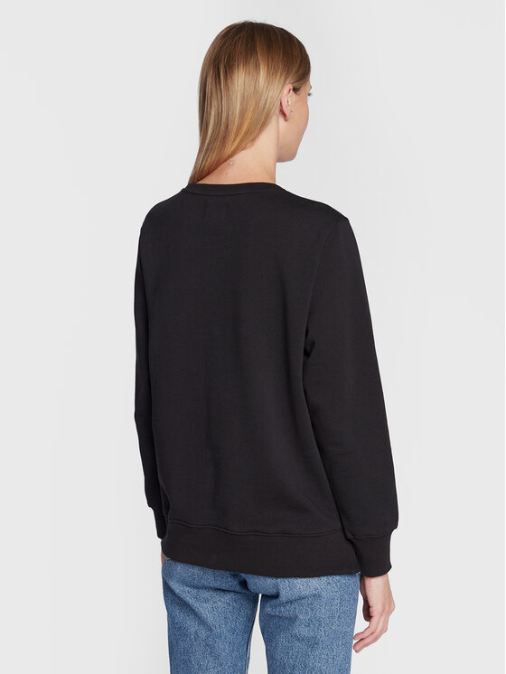 Pepe Jeans Pepe Jeans Felpa Calista PL581189 Nero Regular Fit