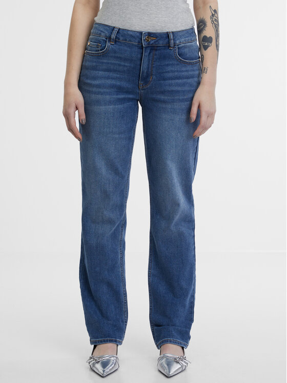 Jeansy, rozmiar 34, Niebieskie, 1000186548000//38