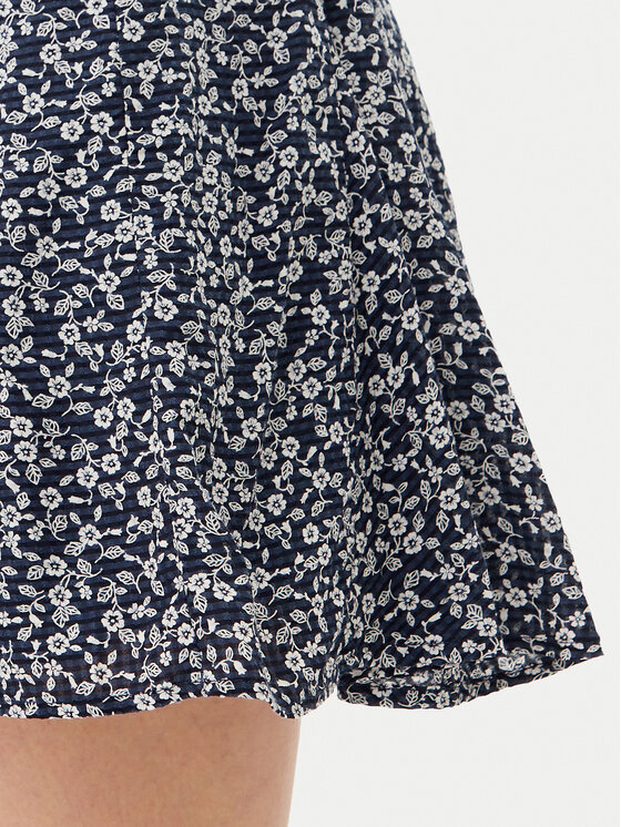 Pepe Jeans Pepe Jeans Trapézová sukňa Cassandra PL901196 Tmavomodrá Regular Fit