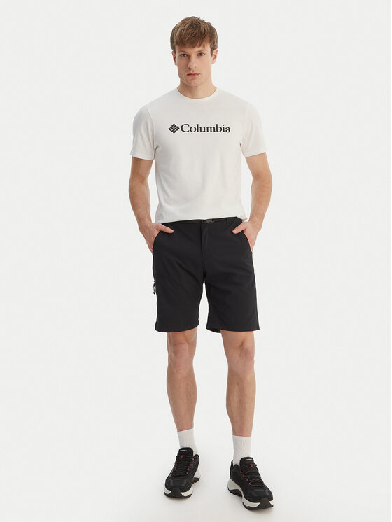 Columbia Columbia Tričko Basic Logo™ 2155001 Biela Regular Fit
