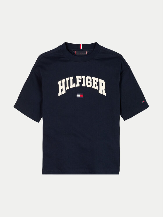 Tommy Hilfiger Tommy Hilfiger Póló Varsity KB0KB09533 Sötétkék Regular Fit