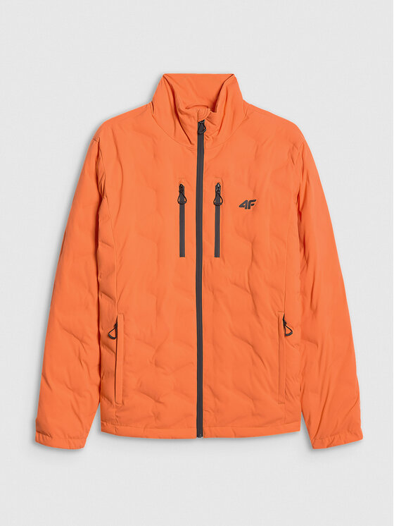 4F 4F Kurtka wielofunkcyjna TREKKING Czerwony Regular Fit