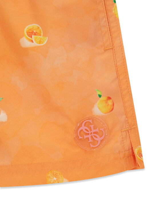 Guess Guess Kopalne hlače L6GZ06 WN122 Oranžna Regular Fit