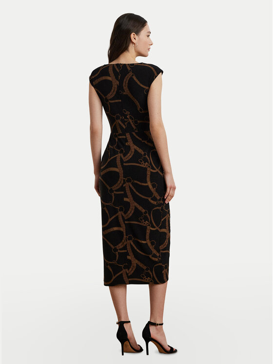 LAUREN RALPH LAUREN LAUREN RALPH LAUREN Koktejlové šaty 200973612001 Čierna Slim Fit