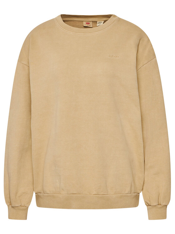 Levi's® Levi's® Pulóver Melrose Slouchy Crew 32951-0002 Barna Regular Fit