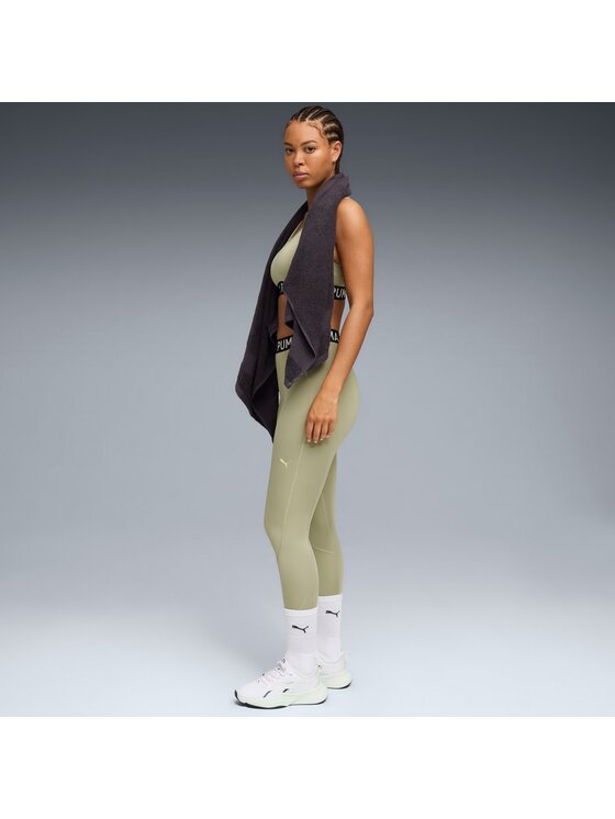 Puma Puma Legginsy 526000 Zielony Regular Fit