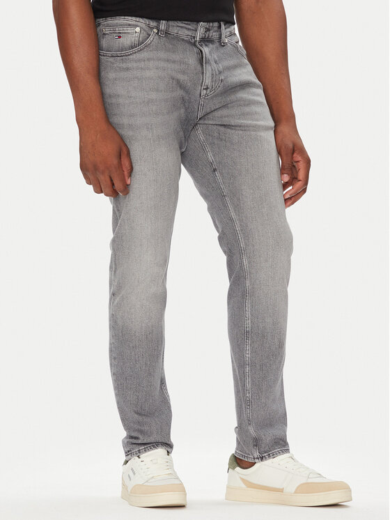 Tommy Jeans Tommy Jeans Jeansy Austin DM0DM21231 Šedá Slim Fit