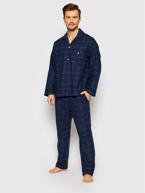 Polo Ralph Lauren Pyžamo 714754038003 Tmavomodrá