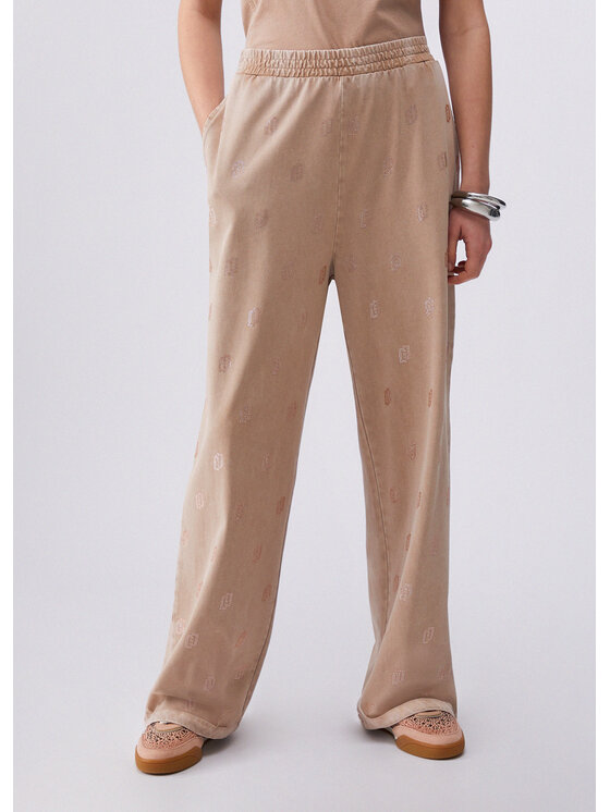 Liu Jo Liu Jo Pantaloni di tessuto TA6102JS008L9030 Beige Regular Fit