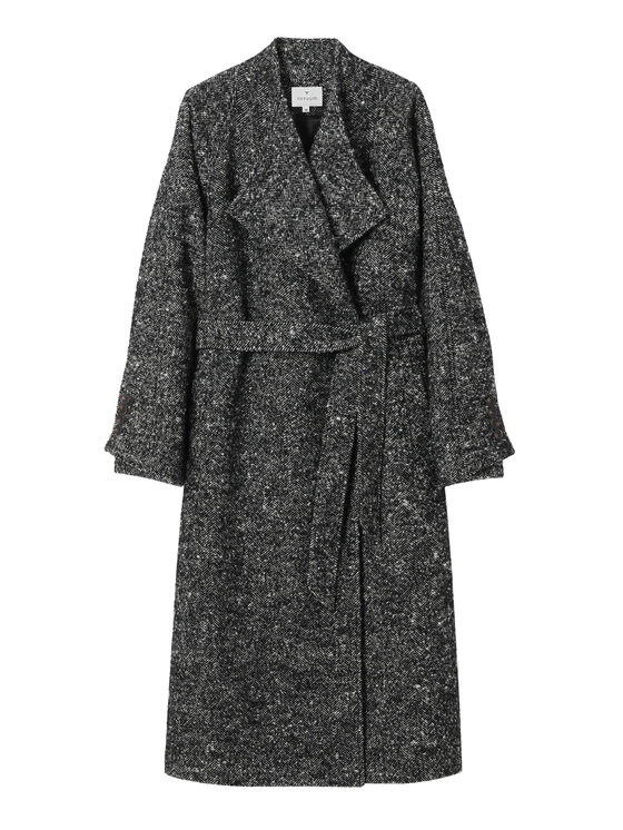TATUUM TATUUM Płaszcz zimowy ASAKUSA Szary Loose Fit