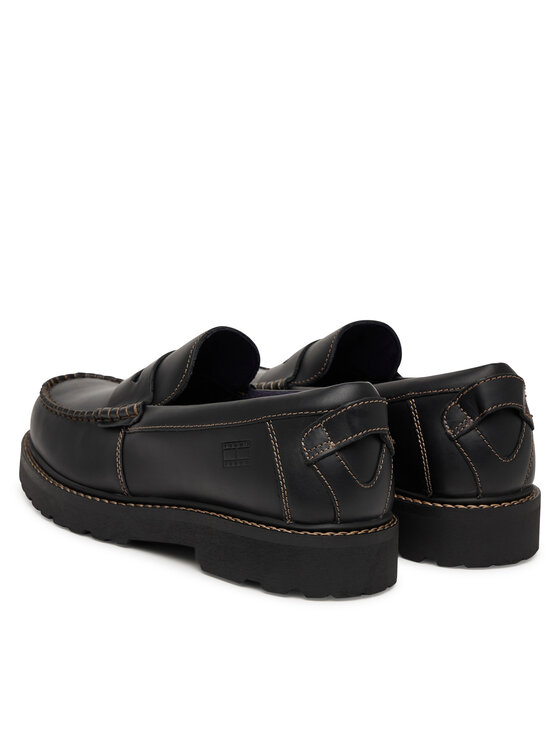Tommy Jeans Tommy Jeans Loafersy Archive '01 Loafer EM0EM01710 Černá