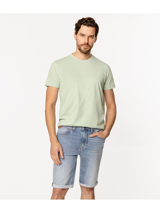 Lee Cooper Lee Cooper Bermudy JOG 1422 Niebieski Regular Fit