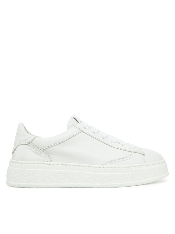 AGL Sneakersy Giuly Lace Up D946001PGKA076A634 Biela