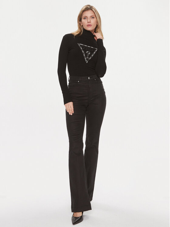 Guess Guess Поло W3BR23 Z2NQ2 Черен Regular Fit