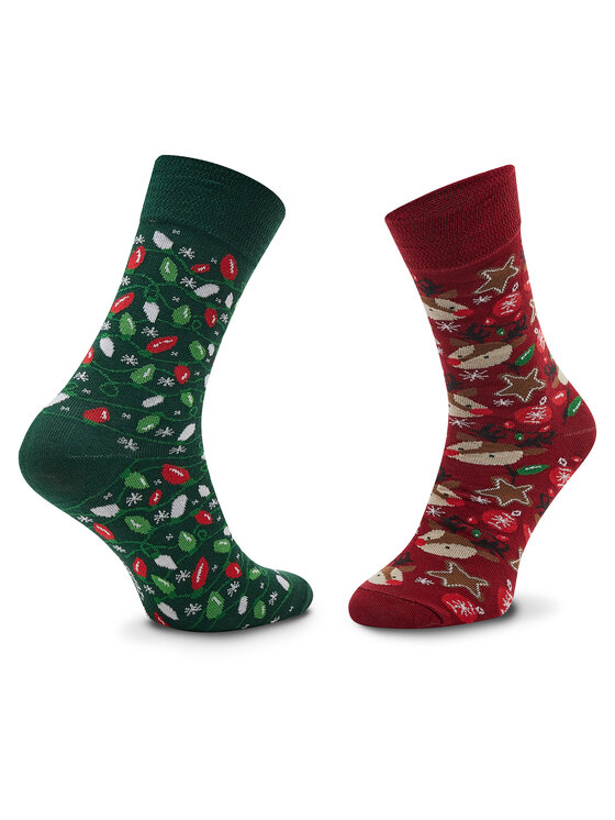 Zooksy Zooksy Lange Socken Mixtury Na Choinkę Bunt